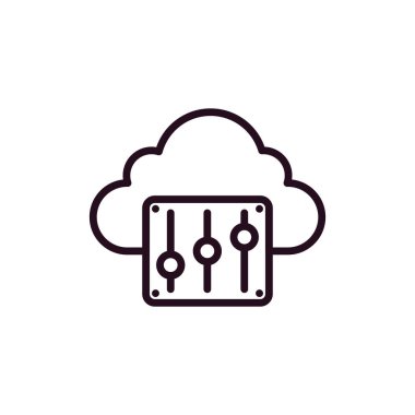 Günümüz ikonunun vektör çizimi. Karıştırıcı 