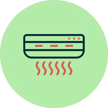 Klima vektör simgesi