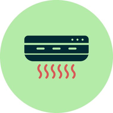 Klima vektör simgesi