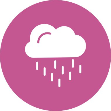 bulut modern simge vektör illüstrasyonu