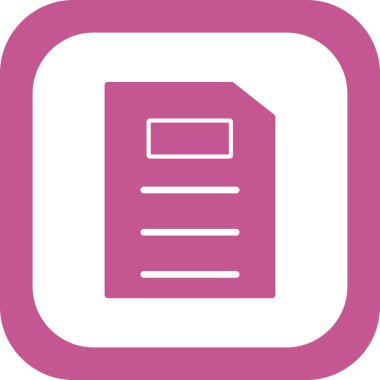 Dosya simgesi, vektör illüstrasyon tasarımı