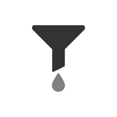 Kişisel ve ticari kullanım için huni vektör simgesi