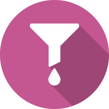 Kişisel ve ticari kullanım için huni vektör simgesi