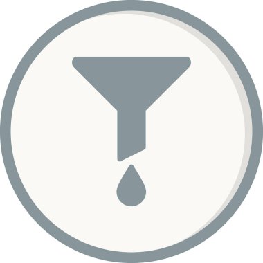 Kişisel ve ticari kullanım için huni vektör simgesi