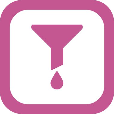 Kişisel ve ticari kullanım için huni vektör simgesi