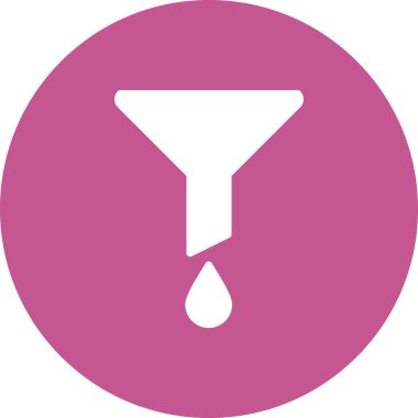 Kişisel ve ticari kullanım için huni vektör simgesi