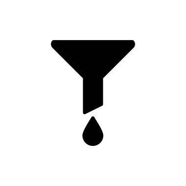 Kişisel ve ticari kullanım için huni vektör simgesi