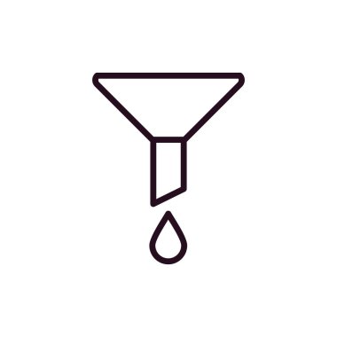 Kişisel ve ticari kullanım için huni vektör simgesi