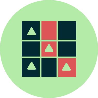 Oyun, basit biçimdeki eşsiz vektör illüstrasyon simgesi