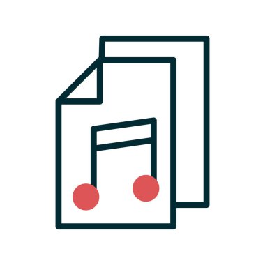 Dosya simgesi, vektör illüstrasyon tasarımı