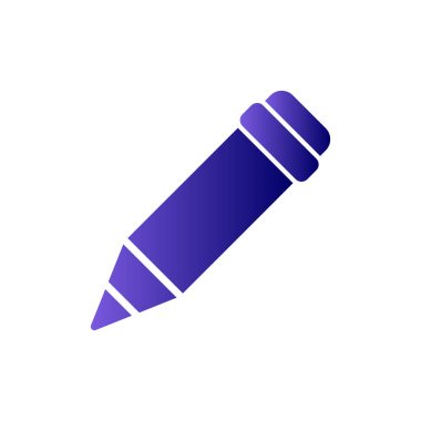 Kalem simgesi vektör illüstrasyon tasarımı 