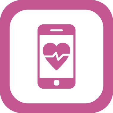 akıllı telefon, basit vektör illüstrasyon tasarımı