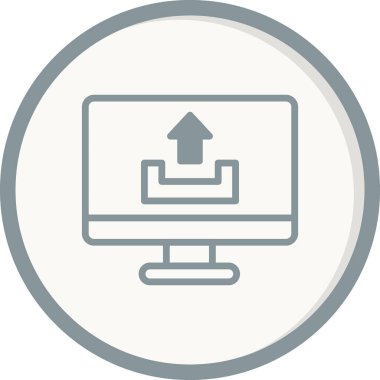 Simge vektör illüstrasyonu yükle