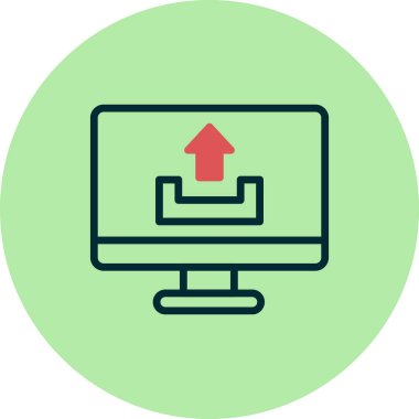 Simge vektör illüstrasyonu yükle