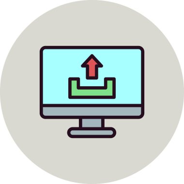 Simge vektör illüstrasyonu yükle