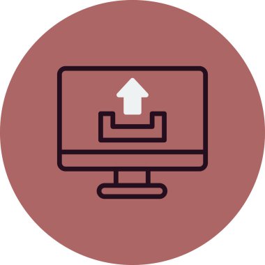 Simge vektör illüstrasyonu yükle