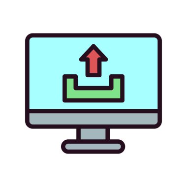 Simge vektör illüstrasyonu yükle