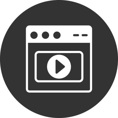 Web tarayıcı, basit vektör illüstrasyon tasarımı