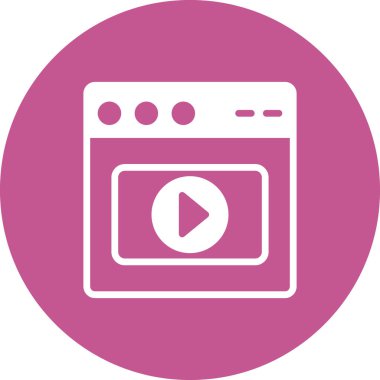 Web tarayıcı, basit vektör illüstrasyon tasarımı