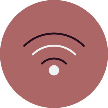 wifi modern ikon vektör çizimi