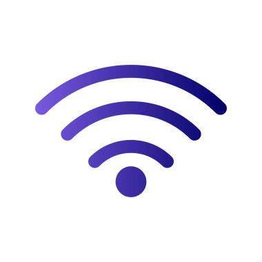 wifi modern ikon vektör çizimi
