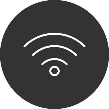 wifi modern ikon vektör çizimi