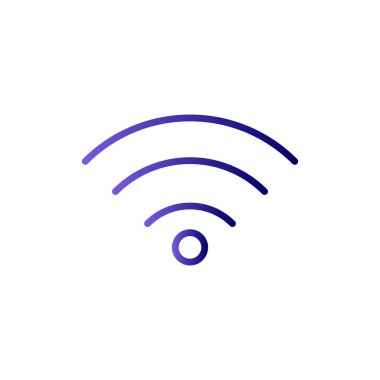 wifi modern ikon vektör çizimi