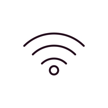 wifi modern ikon vektör çizimi