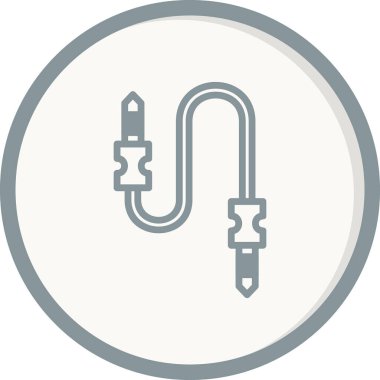 Ses kriko simgesinin vektör illüstrasyonu