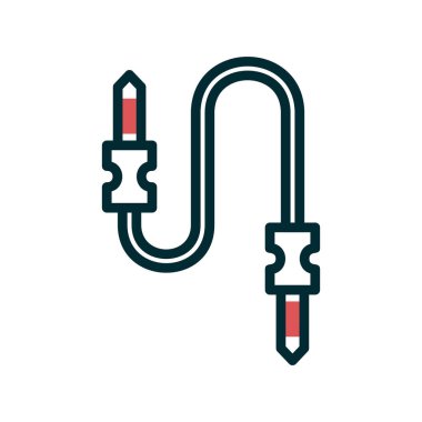 Ses kriko simgesinin vektör illüstrasyonu