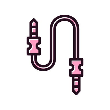 Ses kriko simgesinin vektör illüstrasyonu