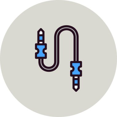 Ses kriko simgesinin vektör illüstrasyonu