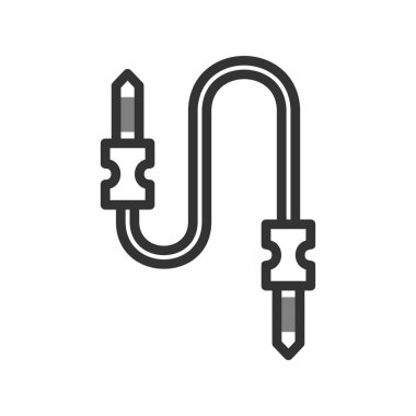 Ses kriko simgesinin vektör illüstrasyonu