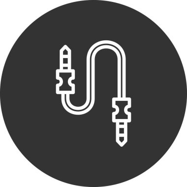 Ses kriko simgesinin vektör illüstrasyonu