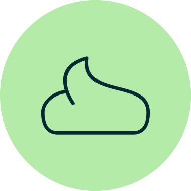 Vücut Kremi modern simgesinin vektör çizimi