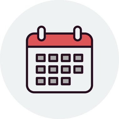 calendar icon, vector illustration design
