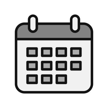 calendar icon, vector illustration design