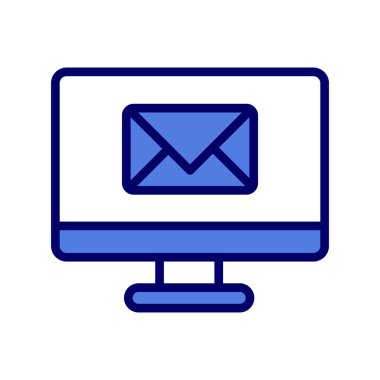 E- posta simgesi, vektör illüstrasyon tasarımı