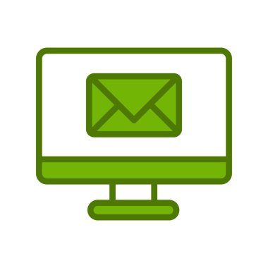 E- posta simgesi, vektör illüstrasyon tasarımı