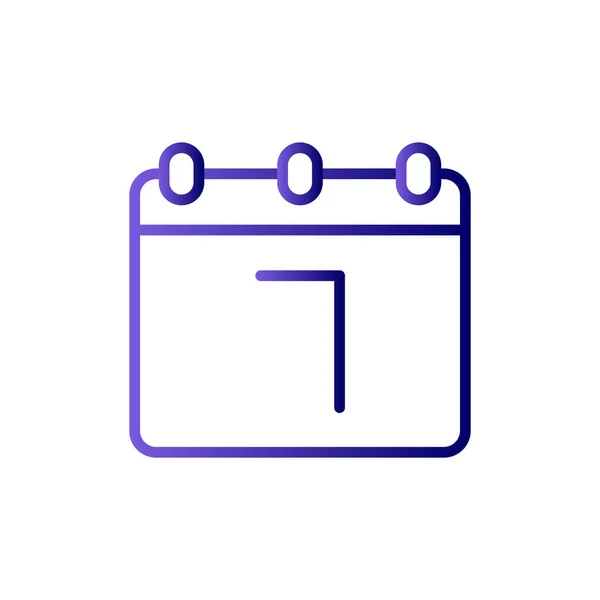 Calendar Icon Vector Illustration Design — Stockvektor