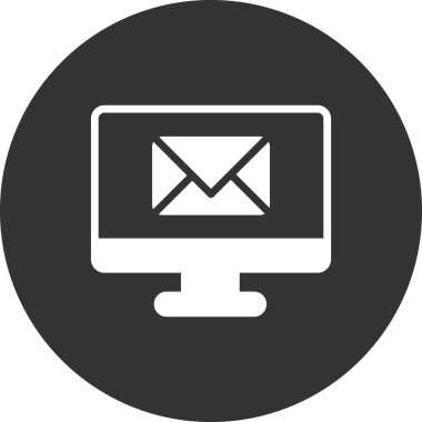 E- posta simgesi, vektör illüstrasyon tasarımı