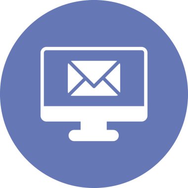 E- posta simgesi, vektör illüstrasyon tasarımı