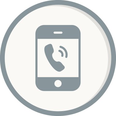 Telefonumu bul. Web simgesi basit illüstrasyon