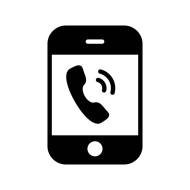 Telefonumu bul. Web simgesi basit illüstrasyon