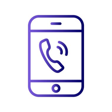 Telefonumu bul. Web simgesi basit illüstrasyon