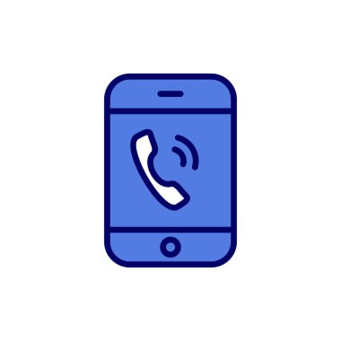 Telefonumu bul. Web simgesi basit illüstrasyon