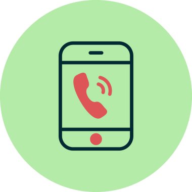 Telefonumu bul. Web simgesi basit illüstrasyon