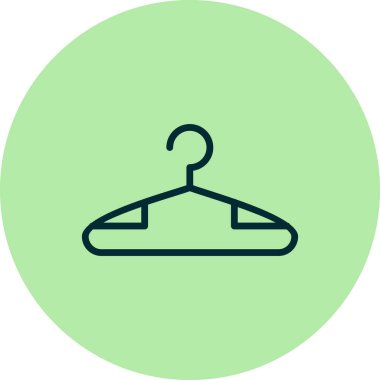 Askı simgesinin vektör illüstrasyonu