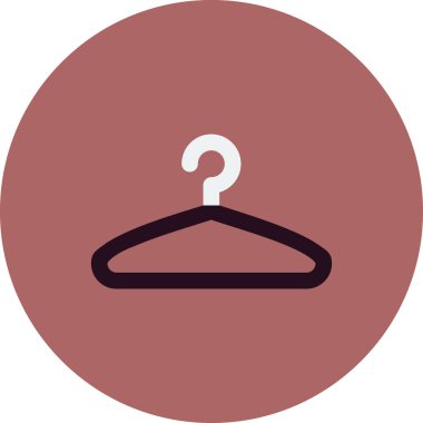 Askı simgesinin vektör illüstrasyonu