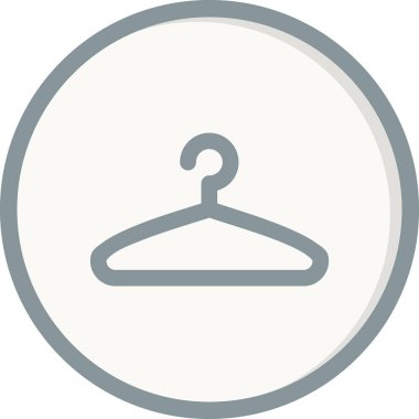 Askı simgesinin vektör illüstrasyonu